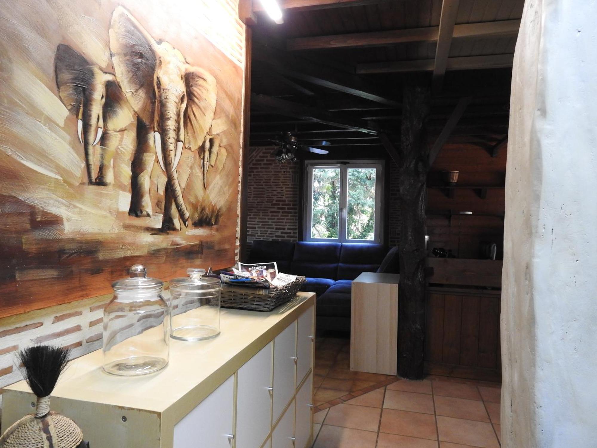 La Maison Du Caminol Monsegur  Eksteriør billede
